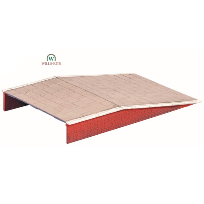 Station Platform Ramps Wills SS62 OO