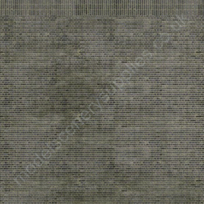 English Bond Blue Engineering Brick Building Paper OO TX105 English Bond Blue Engineering Brick Building Paper OO TX105