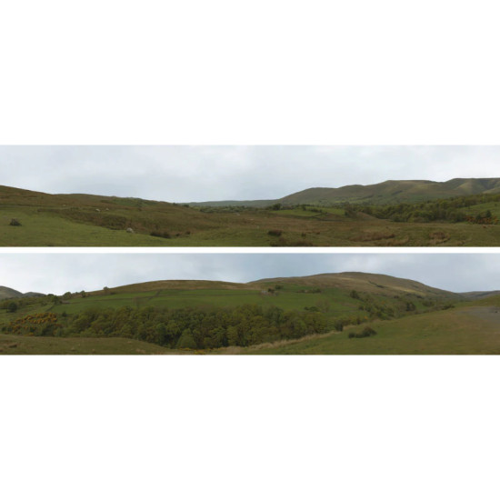 Model Railway Backscene Yorkshire Dales / SettleCarlisle (Garsdale)