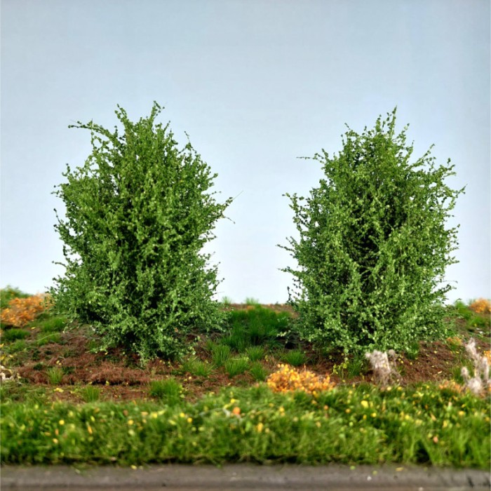 Bushes Spring Green 100mm Tall Silhouette 350-41 Bushes Spring Green 100mm Tall Silhouette 350-41