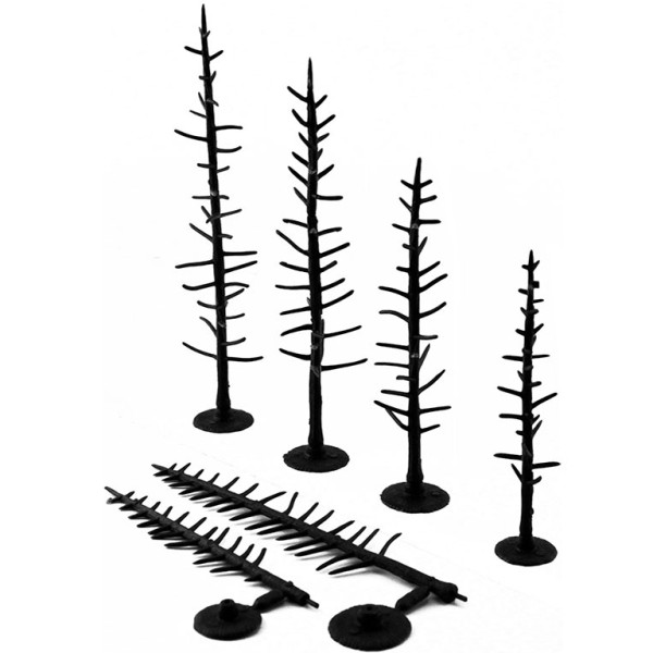 Woodland Scenics Tree Armatures Pines 63 - 101mm tall