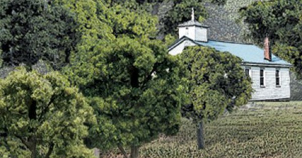 Model railway ready made Trees Value pack TR1570