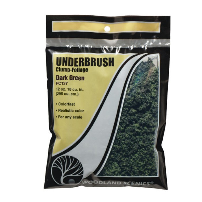 Woodland Scenics Underbrush Forest Green