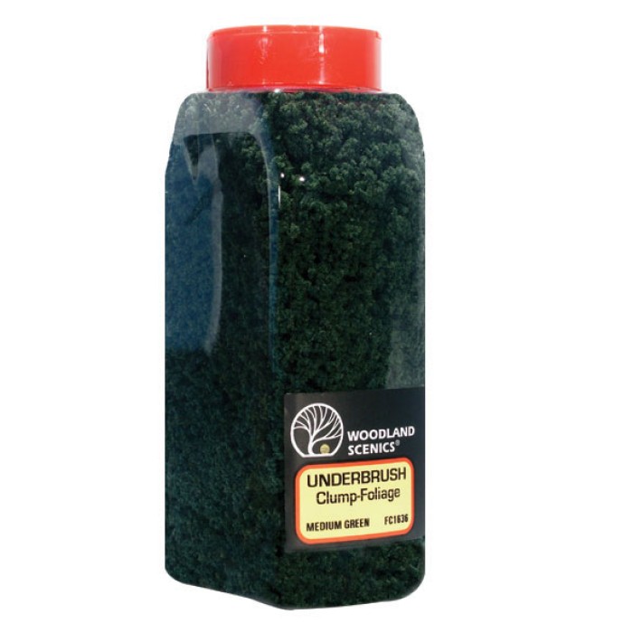 Woodland Scenics Underbrush Medium Green Woodland Scenics Underbrush Medium Green