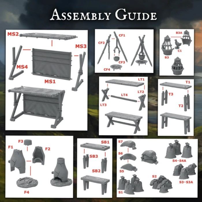 Market Stall 28mm Victrix VXE008