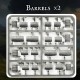Barrels Mixed Pack 28mm Victrix VXE009