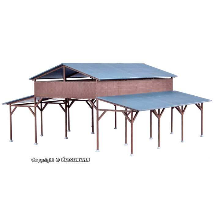 Large Farm Shelter Building OO Large Farm Shelter Building OO
