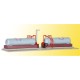 Diesel oil filling station N gauge Diesel oil filling station N gauge