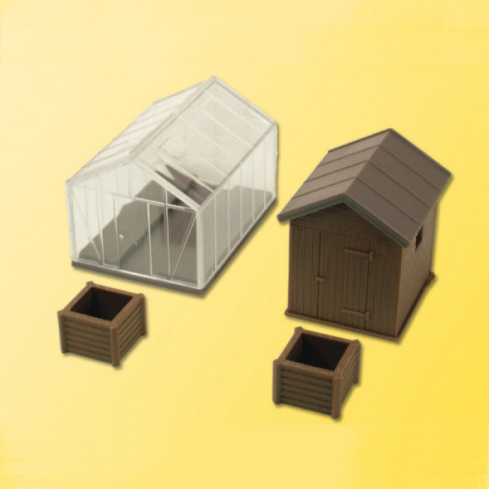Greenhouse and Garden Shed OO Greenhouse and Garden Shed OO