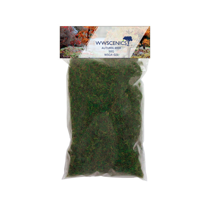 Static grass Autumn green 4mm WSG4-021 Static grass Autumn green 4mm WSG4-021