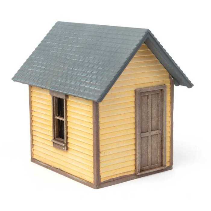 Wooden Works Buildings Mixed pack of 5 OO Cornerstone 933-4060 Wooden Works Buildings Mixed pack of 5 OO Cornerstone 933-4060