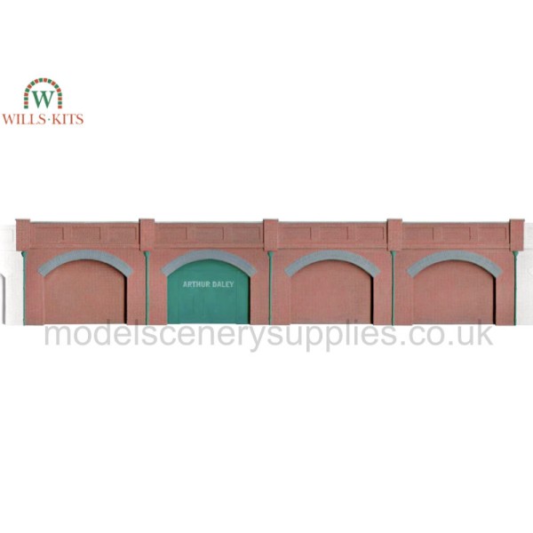 Brick Arches or Retaining Arches OO Wills SS52