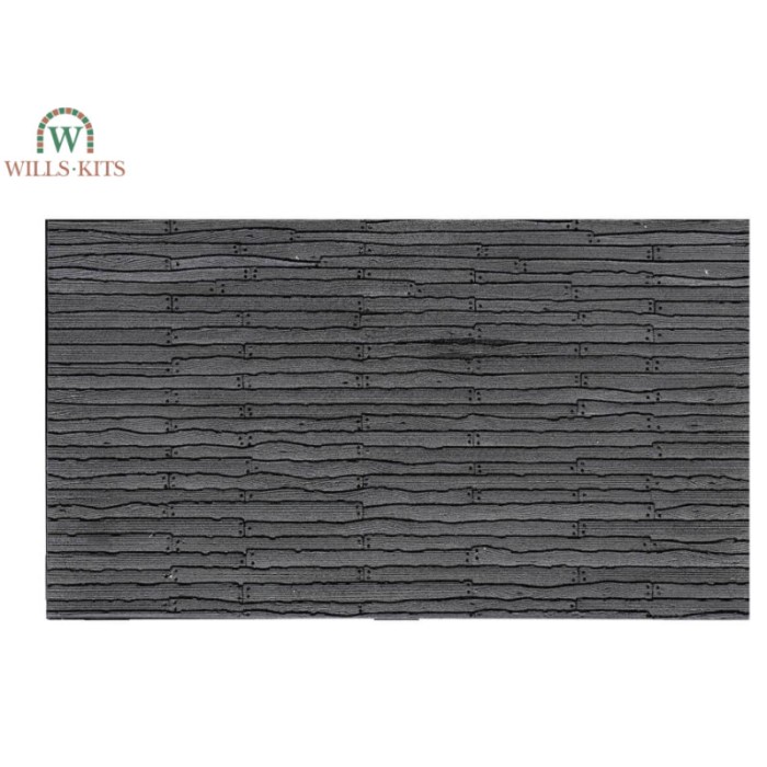 Waney Edge Boarding Feather Edge Wills SSMP209 Waney Edge Boarding Feather Edge Wills SSMP209