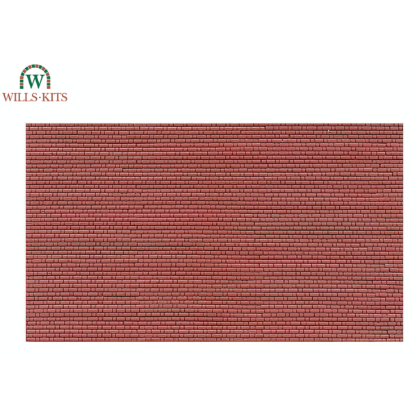 Brick sheet Flemish Bond OO