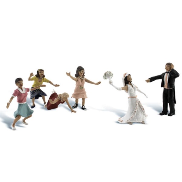 Wedding Bouquet Toss OO A1932