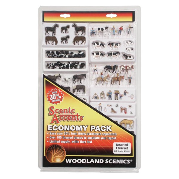 Farm Figures Economy Pack OO