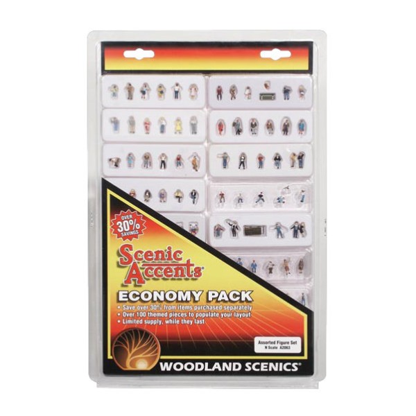 Assorted Figures Economy Pack N gauge
