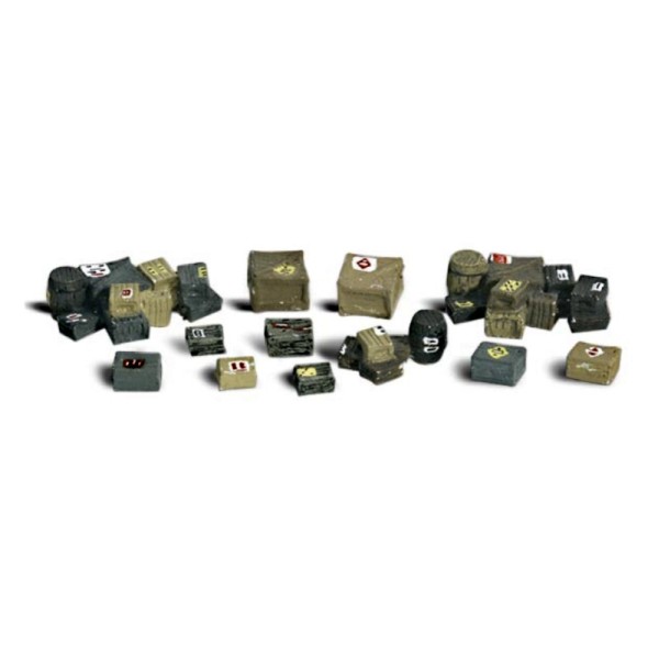 Assorted Crates N gauge