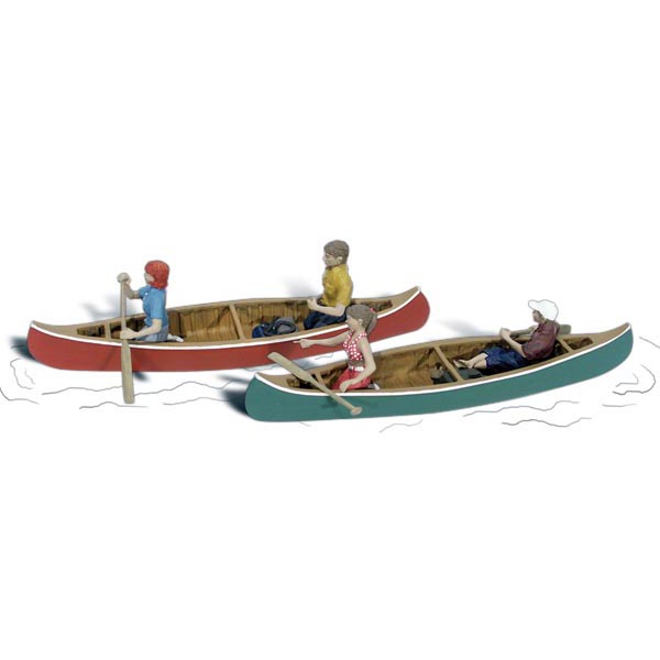 Canoes N gauge A2200