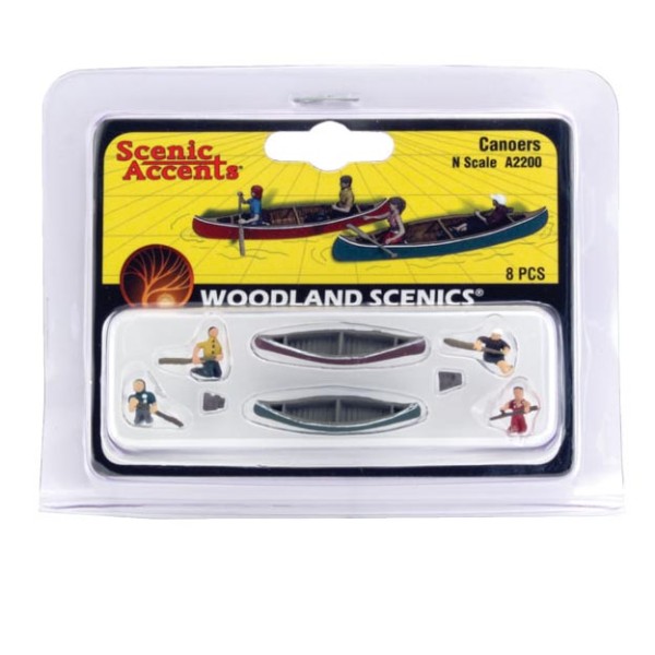 Canoes N gauge A2200