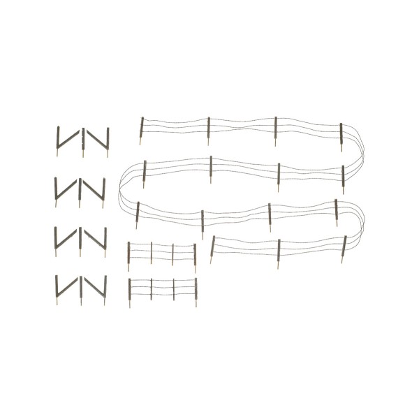 Barbed Wire Fence N gauge