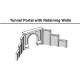 Cut Stone Double Tunnel Portal OO