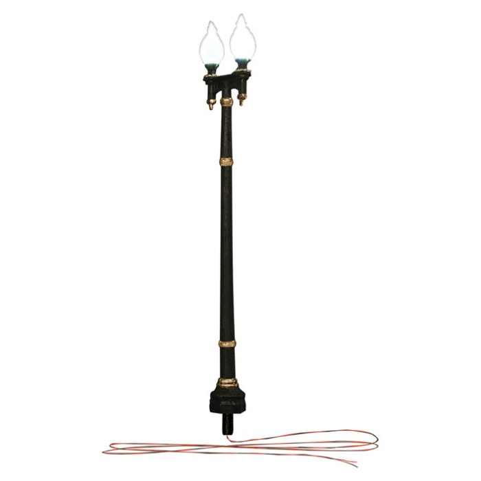 Street Lights Double Lamp N gauge