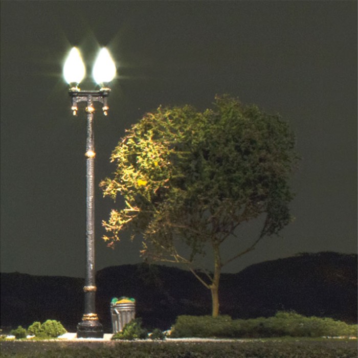 Street Lights Double Lamp N gauge