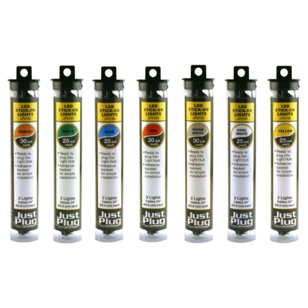 Model Lights LED Stick-On for Just Plug System