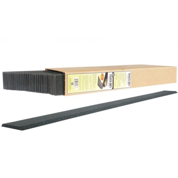 Track Underlay OO Track-Bed  Single Strips