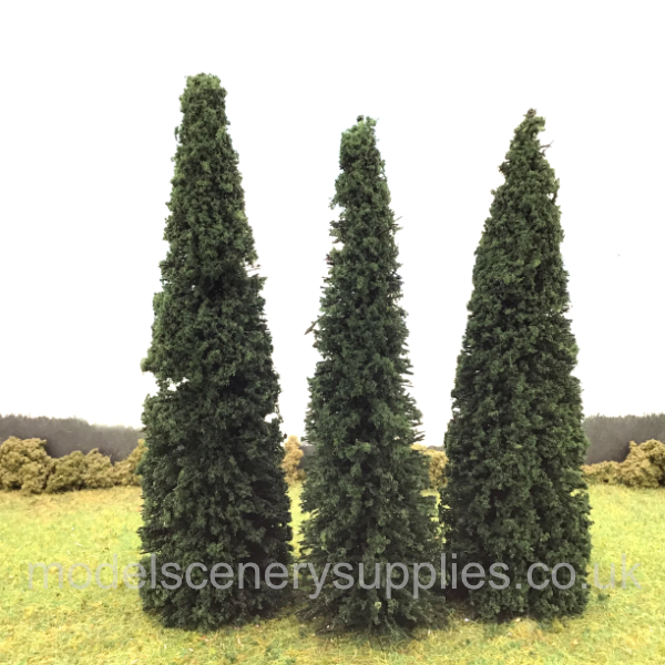 Woodland Scenics  Forever Green Trees  150mm to 165mm tall.