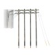 Electric Telegraph Poles Double Bar Pre-wired From Woodland Scenics 1:43 Electric Telegraph Poles Double Bar Pre-wired From Woodland Scenics 1:43