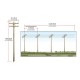 Electric Telegraph Poles Double Bar Pre-wired From Woodland Scenics N Gauge Electric Telegraph Poles Double Bar Pre-wired From Woodland Scenics N Gauge