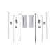 Electric Telegraph Poles Transformer Connect Set Pre-wired From Woodland Scenics OO Electric Telegraph Poles Transformer Connect Set Pre-wired From Woodland Scenics OO