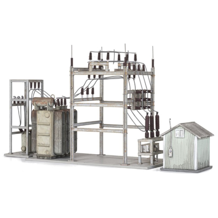 Electric Substation from Woodland Scenics OO Electric Substation from Woodland Scenics OO