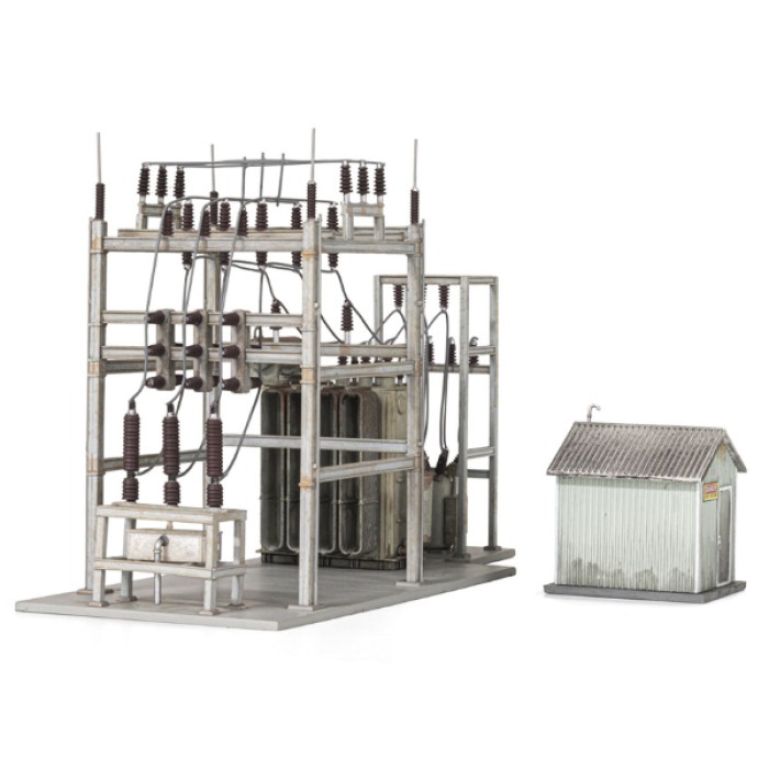 Electric Substation from Woodland Scenics OO Electric Substation from Woodland Scenics OO