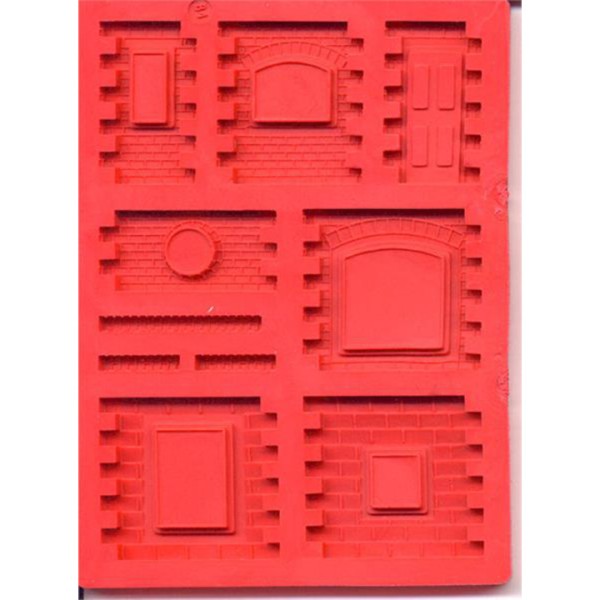 Linka Mould Skylights, circular & arched windows, door & buttresses B4