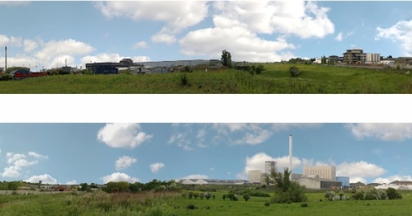 ID 260N Backscenes N Gauge 'Rockies' 2 X 9&Prime;x 60&Prime; Rolls In Tube