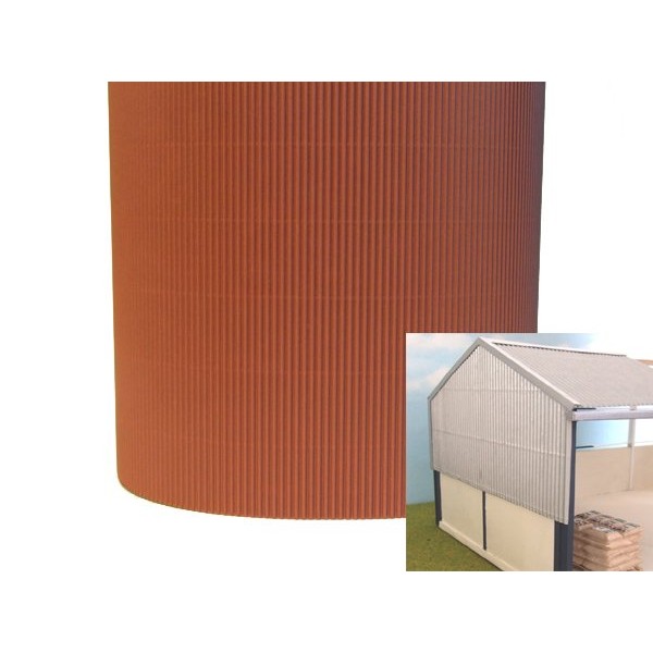 Corrugated Card Brown 1:32