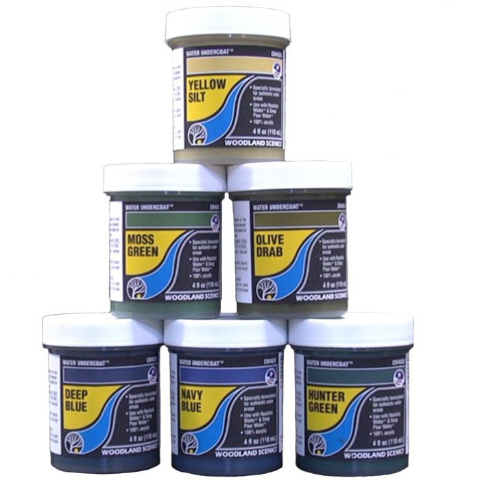 Model Water Paint Undercoat by Woodland Scenics Model Water Paint Undercoat by Woodland Scenics