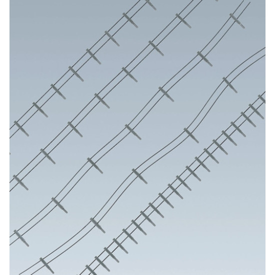 Concrete Posts with iron railings OO