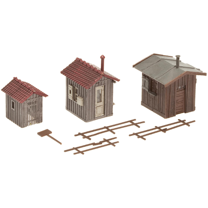 Lineside Huts 3 pack OO Lineside Huts 3 pack OO