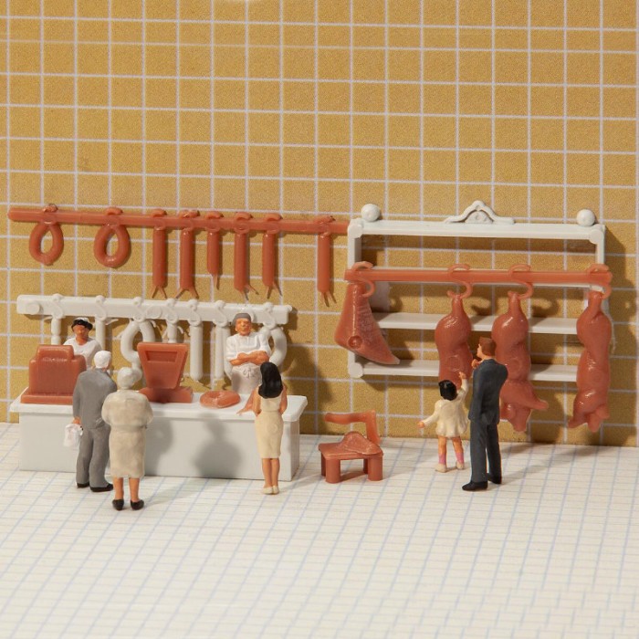 Butcher’s shop interior OO