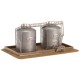Oil Tanks with Ladders and walkways N gauge Oil Tanks with Ladders and walkways N gauge
