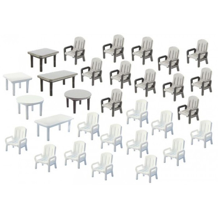 Garden Chairs and Tables N gauge Garden Chairs and Tables N gauge