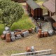 Boxes Crates Barrels Load N gauge Faller 272918 Boxes Crates Barrels Load N gauge Faller 272918