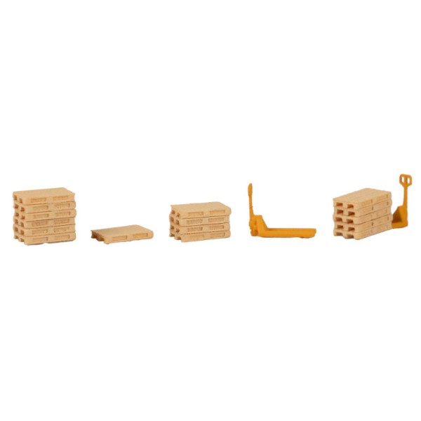 Pallet Truck Pallet Lift and Pallets N gauge Faller 272920