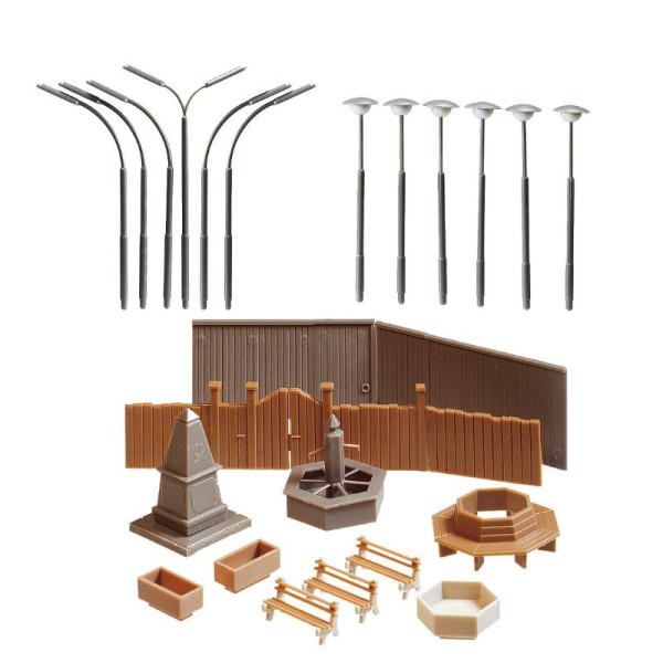 Town accessories Z Gauge