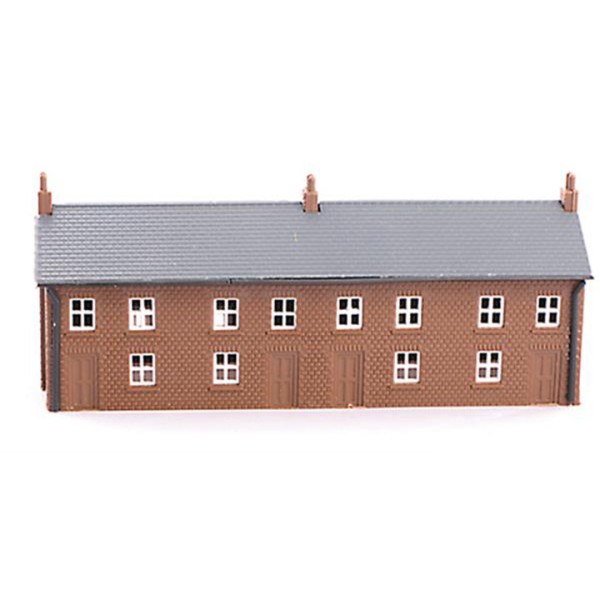 Terraced Houses  4 House Unit    N Gauge GMKD07