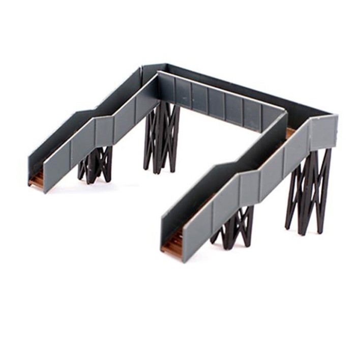 Steel Footbridge N Gauge GMKD38
